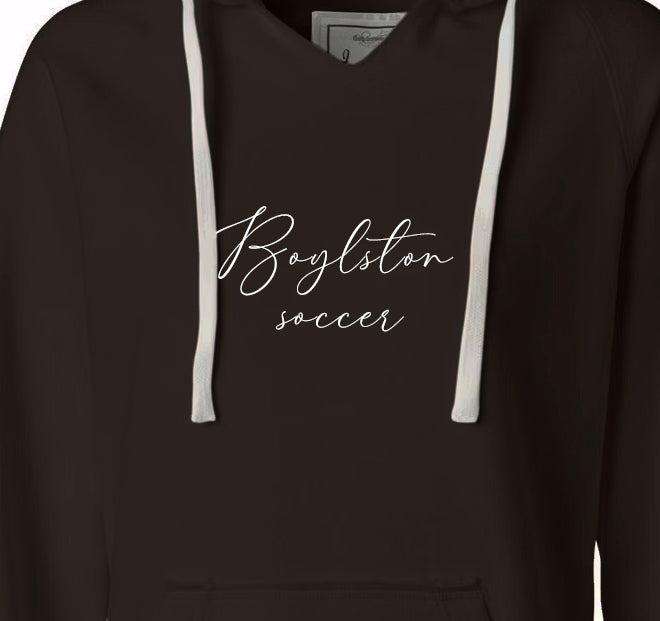 Ladies' Sydney Brushed V-Neck Hood