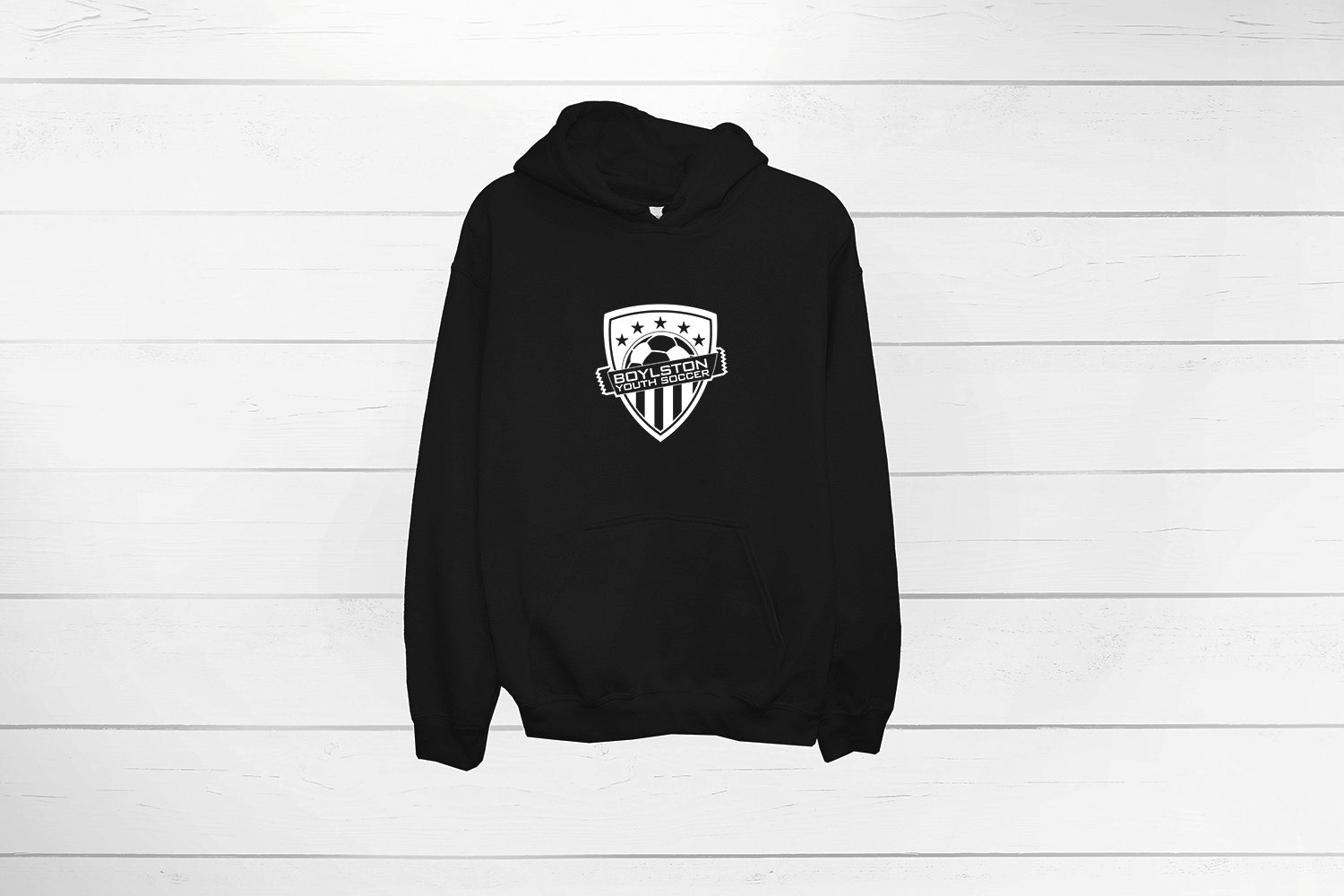 Unisex Boylston Soccer Hoodie Full Logo
