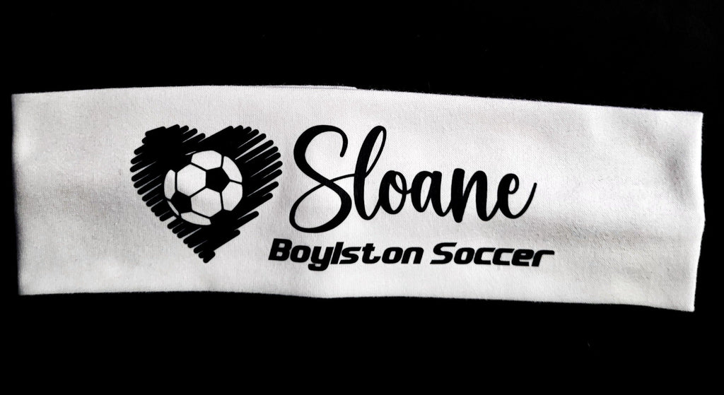 Custom Name Sports Head Bands