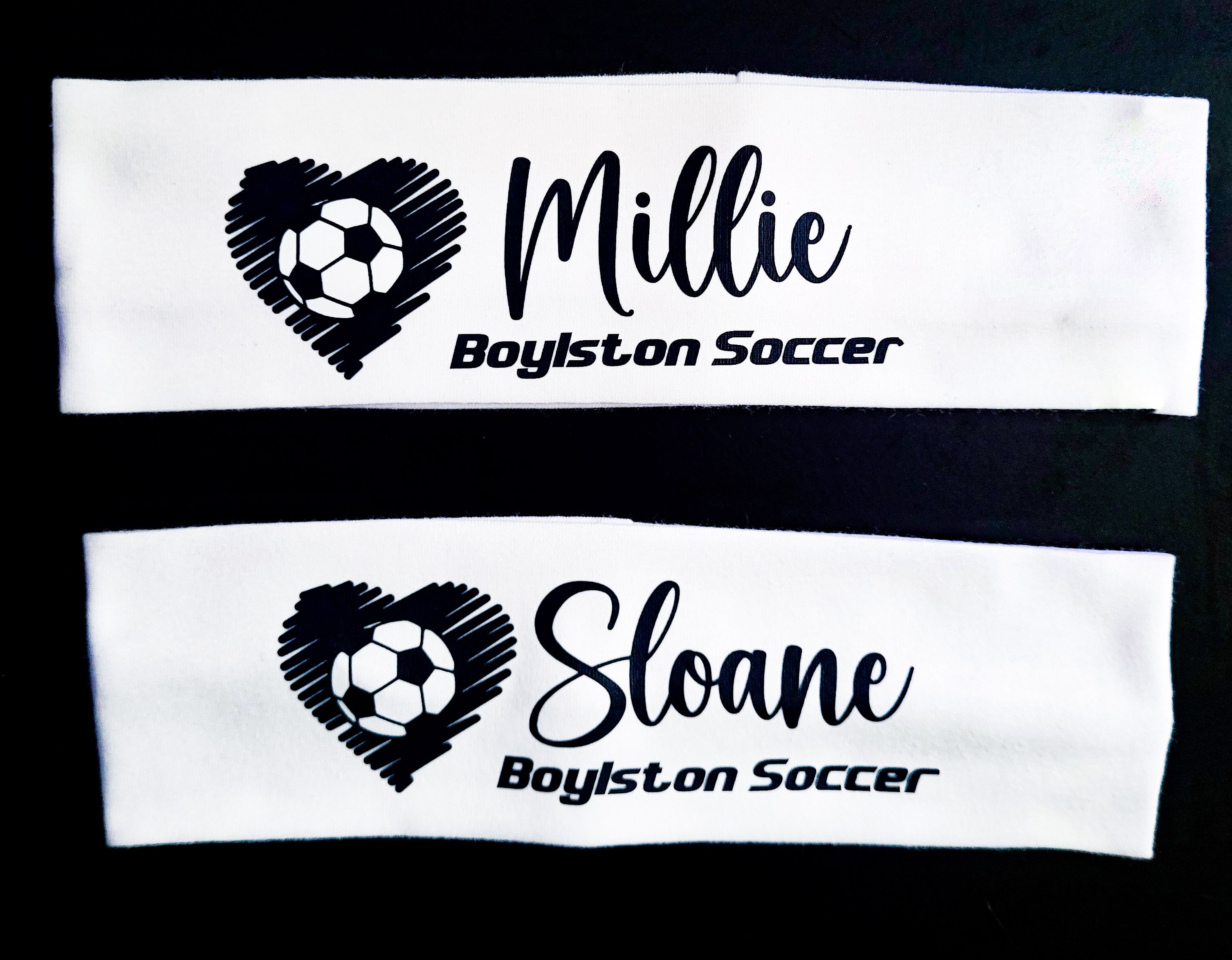 Custom Name Sports Head Bands