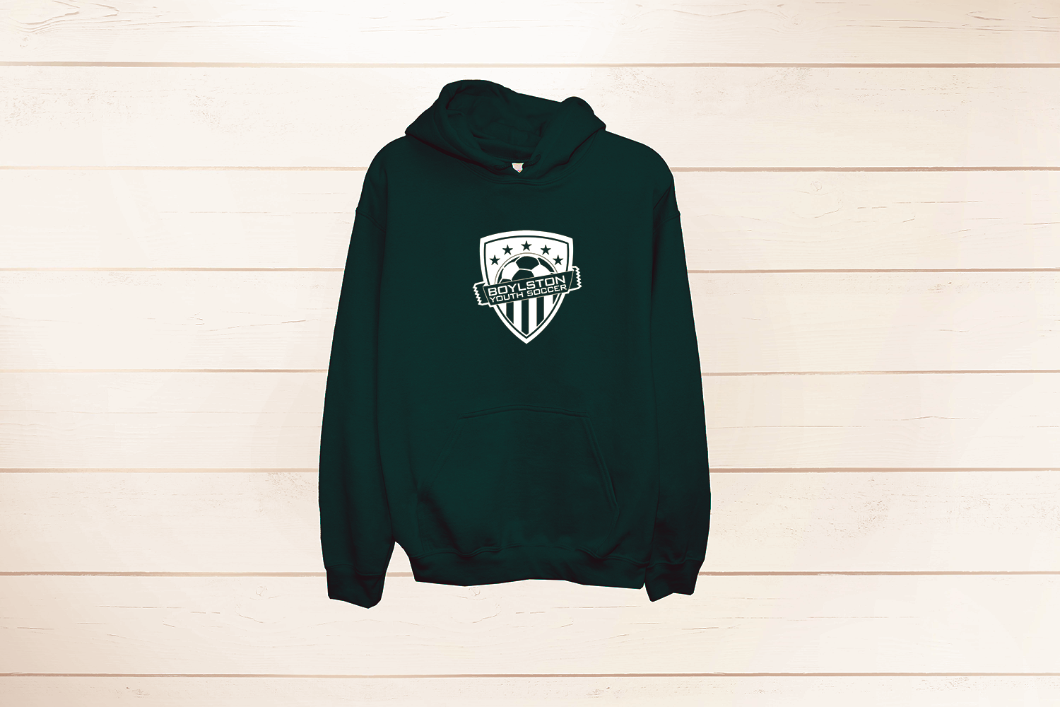 Unisex Boylston Soccer Hoodie Full Logo
