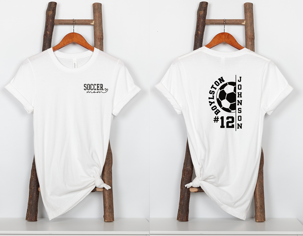 Custom Soccer Mom T-Shirt & Long Sleeve