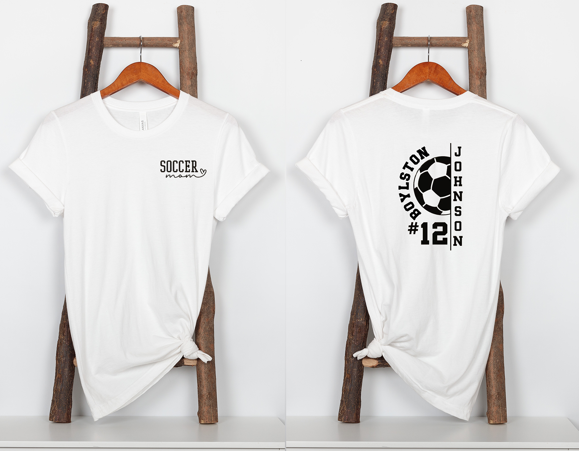 Custom Soccer Mom T-Shirt & Long Sleeve