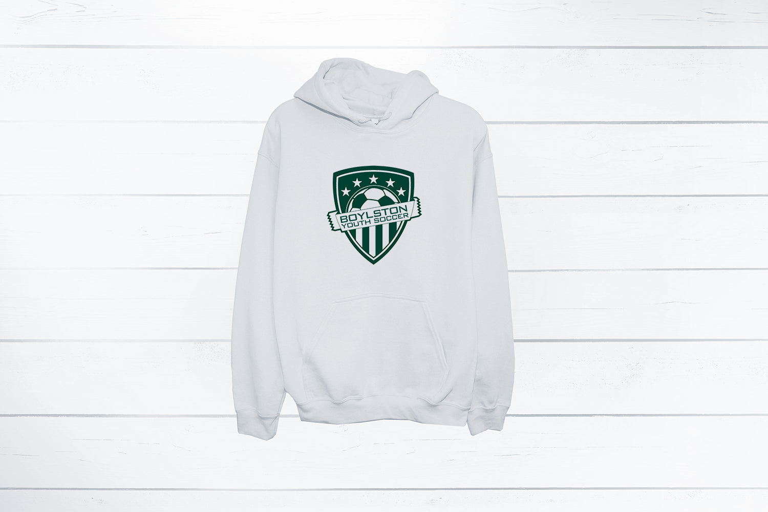 Unisex Boylston Soccer Hoodie Full Logo