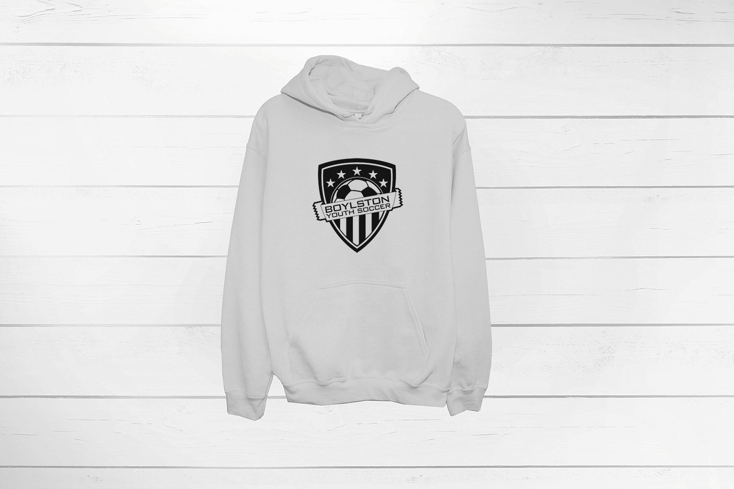 Unisex Boylston Soccer Hoodie Full Logo